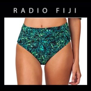 NWOT Radio Fiji High Waist Bikini Bottoms
